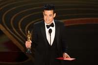 Rami Malek leva o Oscar de Melhor Ator