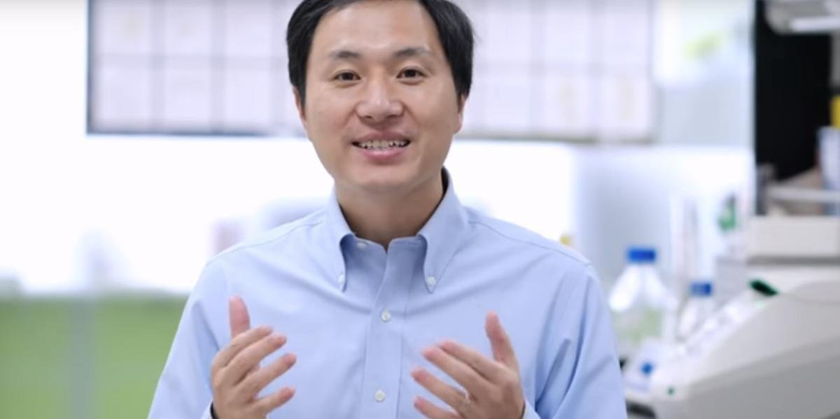 Professor universit&aacute;rio chin&ecirc;s He Jiankui foi o respons&aacute;vel pela modifica&ccedil;&atilde;o gen&eacute;tica nos beb&ecirc;s