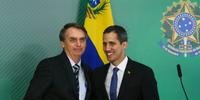 Jair Bolsonaro se reuniu com Juan Guaidó nesta quinta-feira