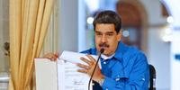 Maduro também voltou a criticar Juan Guaidó