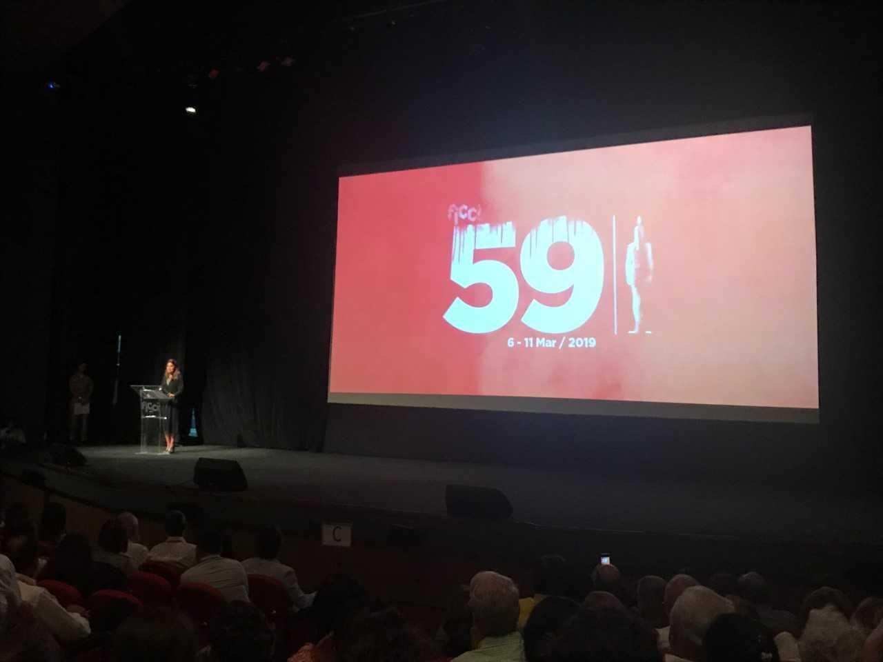 Vice-presidente da Col&ocirc;mbia, Marta Lucia Ram&iacute;rez, discursou durante abertura do festival