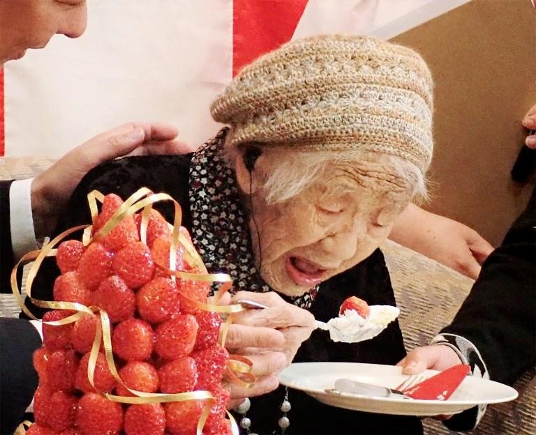 Kane Tanaka, de 116 anos, considera que o melhor momento de sua vida &eacute; "agora"