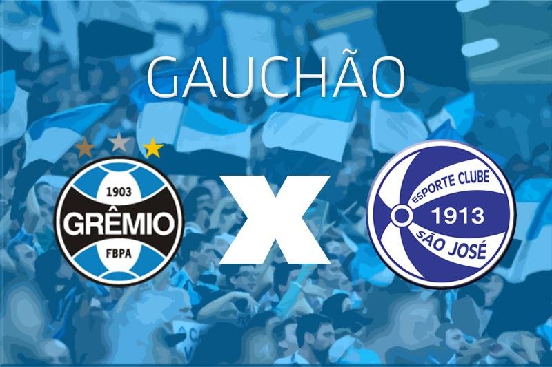 Gr&ecirc;mio e S&atilde;o Jos&eacute; se enfrentam na Arena pelo Gauch&atilde;o