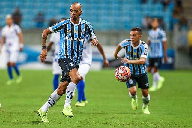 Tardelli fez a sua estreia com a camiseta do Gr&ecirc;mio
