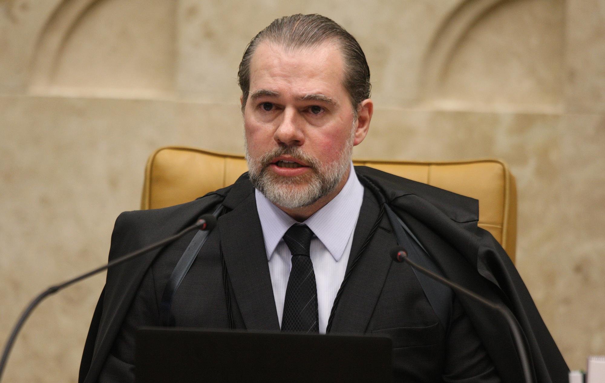 Ao fazer o an&uacute;ncio, Toffoli fez uma defesa enf&aacute;tica do Supremo e da liberdade de imprensa