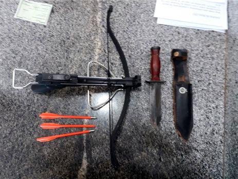 Seguran&ccedil;a chamou a Pol&iacute;cia Militar, porque o homem estava muito alterado.
