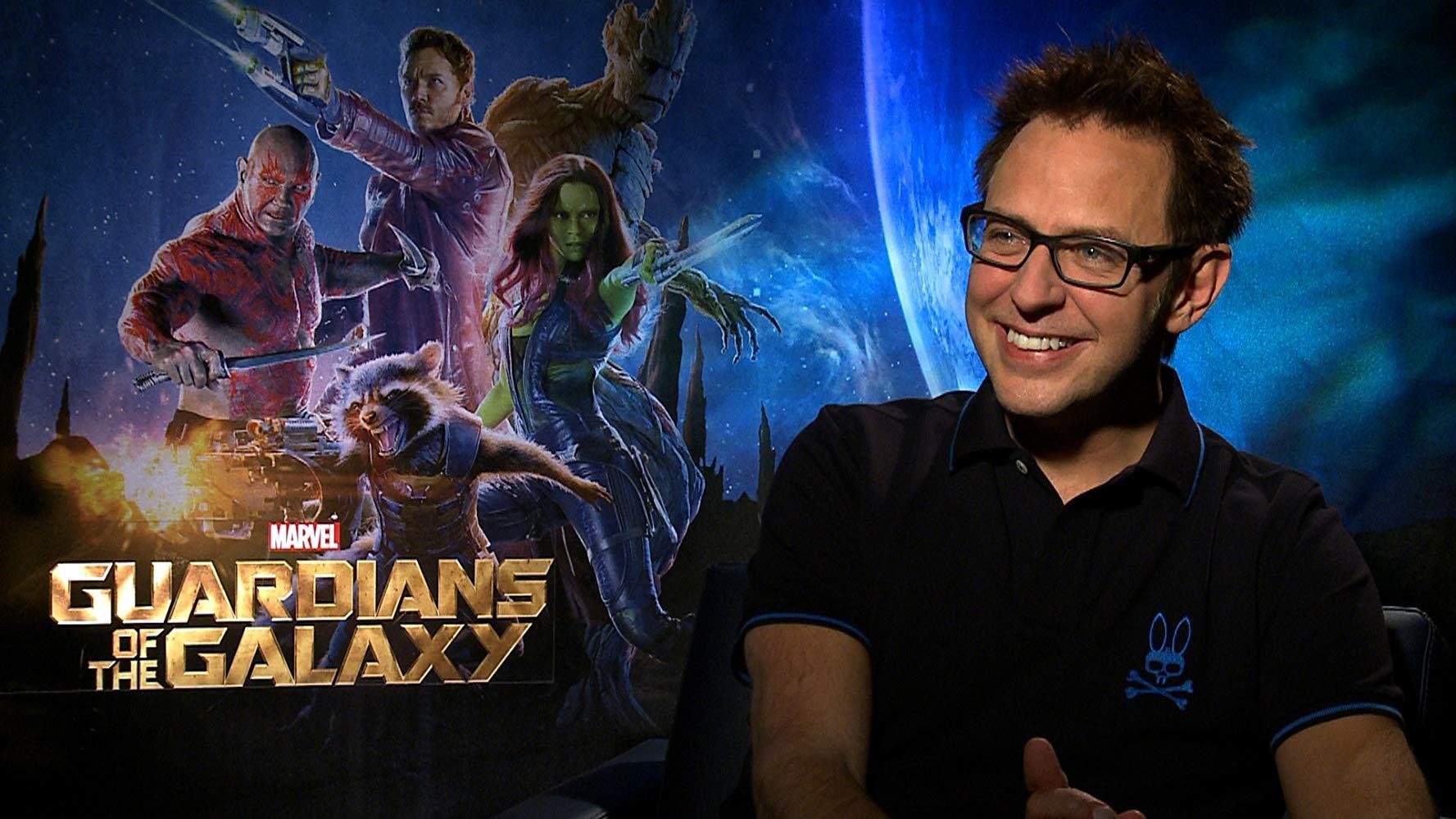 Gunn dirigiu os dois primeiros filmes de "Guardi&otilde;es da Gal&aacute;xia"