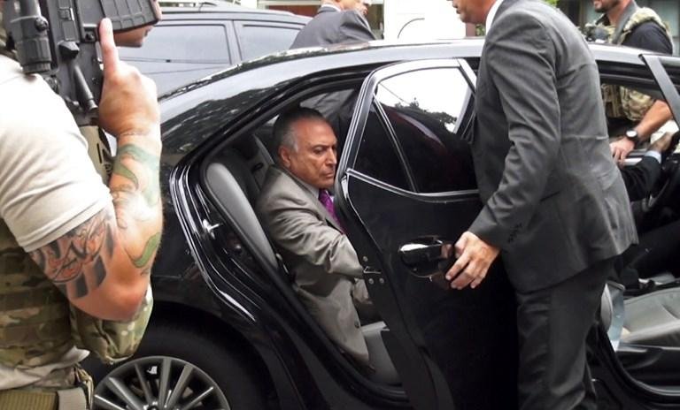 Michel Temer foi preso na manh&atilde; dessa quinta-feira pela Pol&iacute;cia Federal
