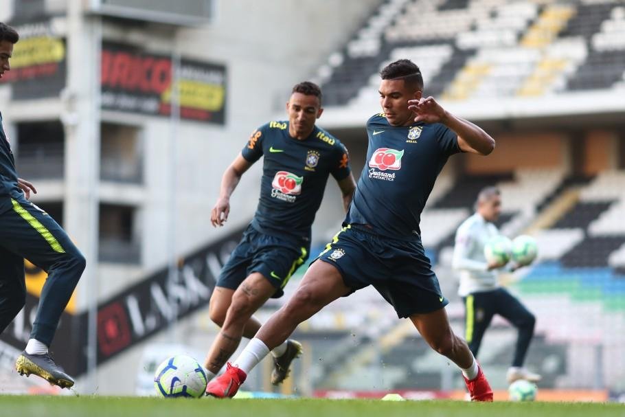 Casemiro ser&aacute; o capit&atilde;o do Brasil contra o Panam&aacute;