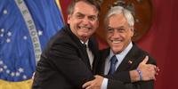 Piñera disse que Bolsonaro recebeu mandato de devolver ao Brasil mais progresso e menos corrupção