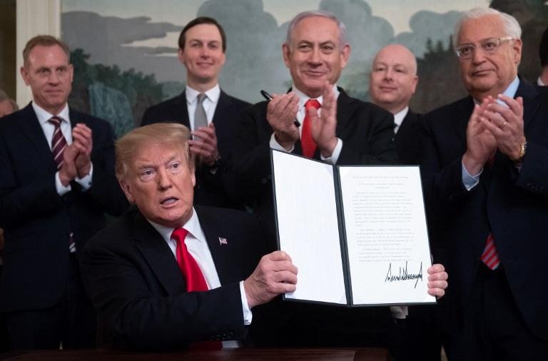 "Isso estava em curso h&aacute; muito tempo", afirmou Trump