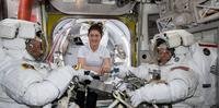 Christina Koch seria uma das primeiras astronautas a realizarem caminha espacial