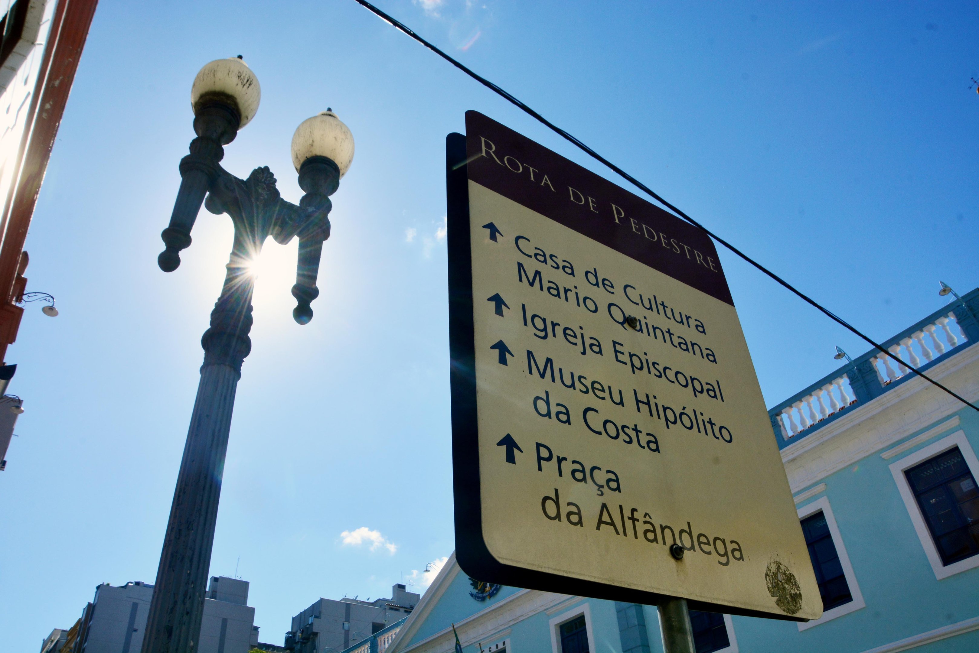 A cidade de Porto Alegre completa hoje 247 anos