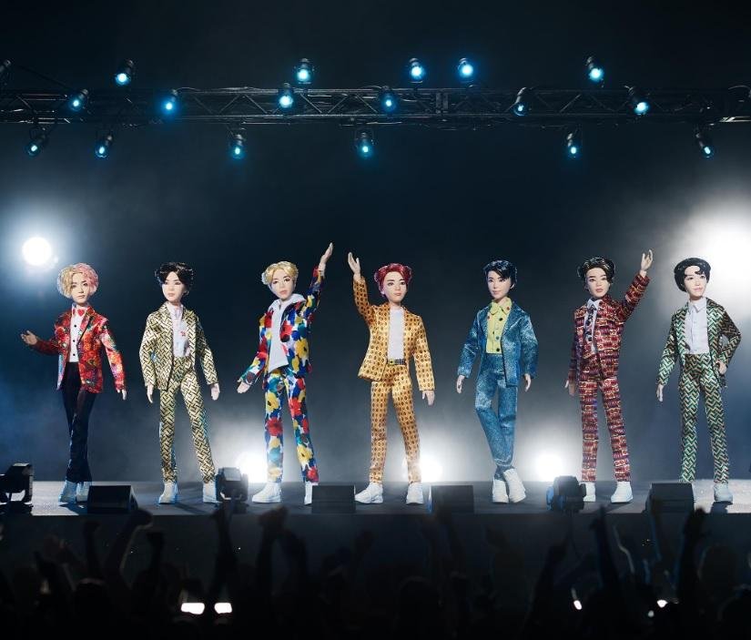 Visual dos bonecos do BTS foi revelado nesta ter&ccedil;a
