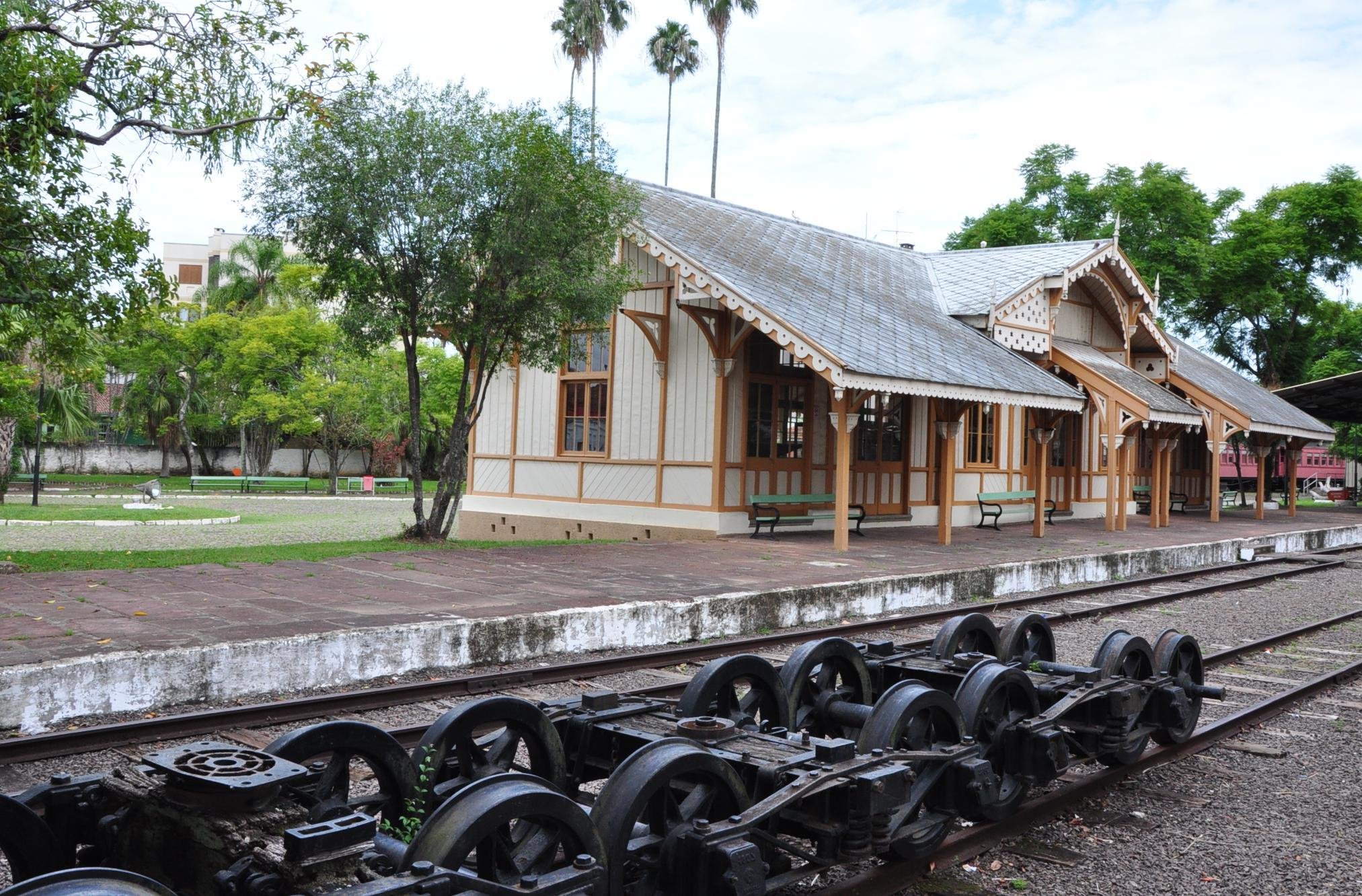 Um dos espa&ccedil;o que receber&atilde;o os projetos &eacute; o Museu do Trem