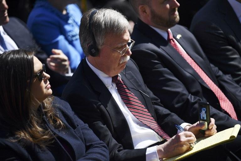 John Bolton afirmou que Estados Unidos ir&aacute; continuar defendendo e protegendo seus interesses na regi&atilde;o