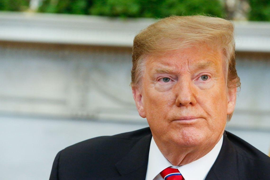 "h&aacute; mais drogas deixando a Col&ocirc;mbia agora do que antes de ele (Iv&aacute;n Duque) ser presidente", criticou Donald Trump