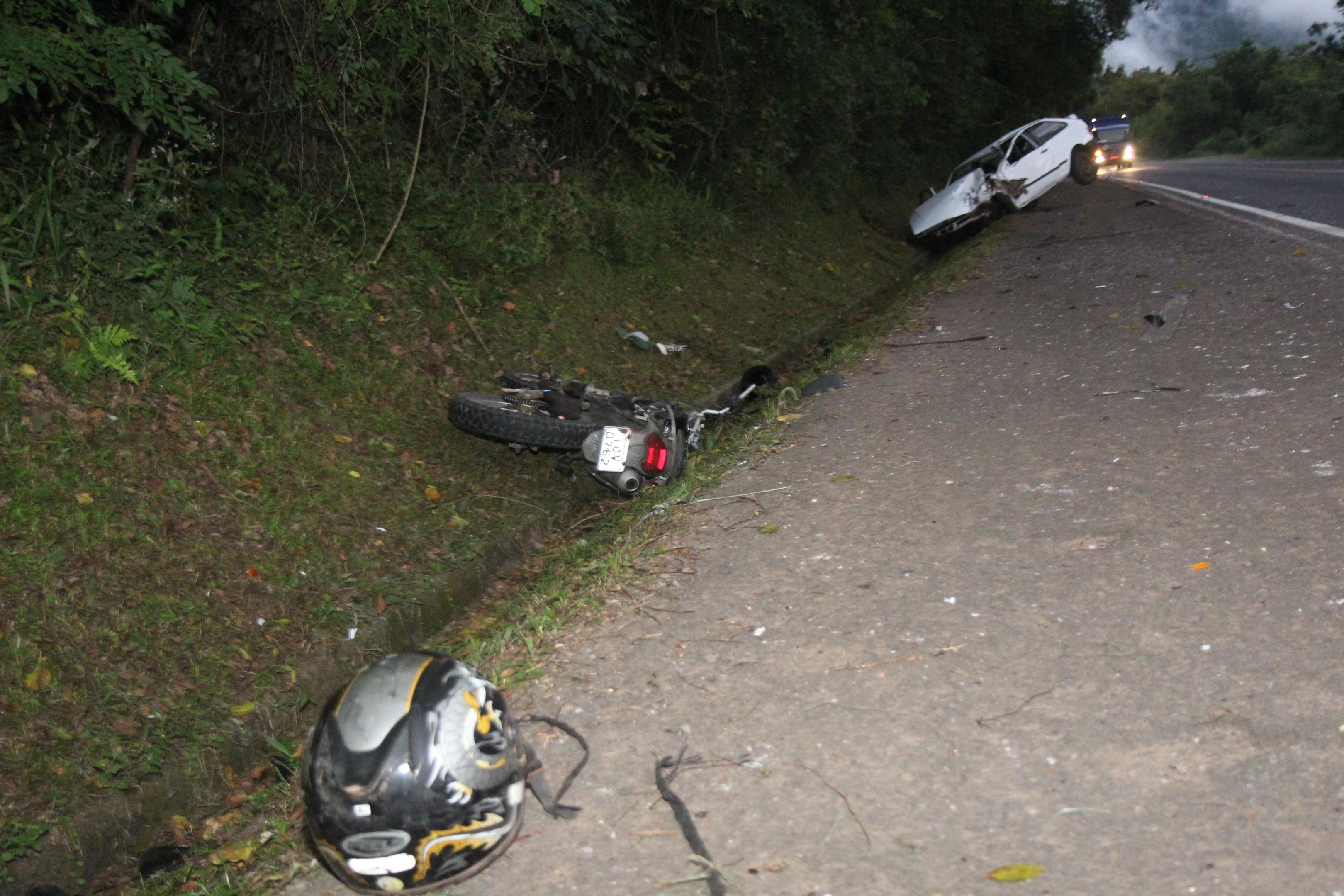 Acidente provocou duas mortes em Encantado