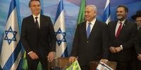 Bolsonaro e Netanyahu passaram mais de uma hora reunidos neste domingo