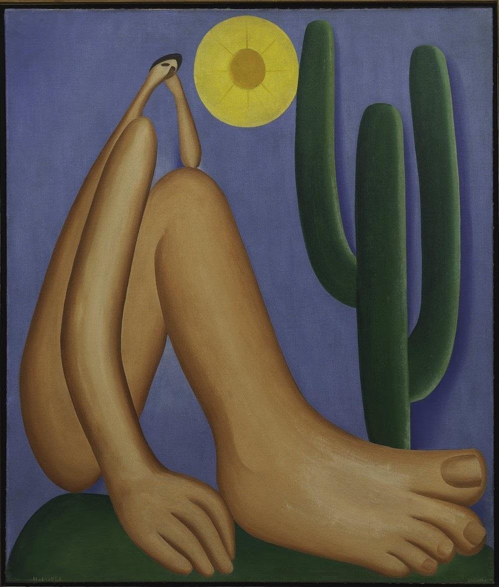 Mais famoso e valioso quadro de Tarsila do Amaral pertence ao Museu de Arte Latino-americano de Buenos Aires
