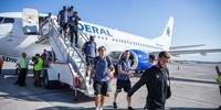 Delegação do Grêmio desembarcou no Chile nessa terça-feira