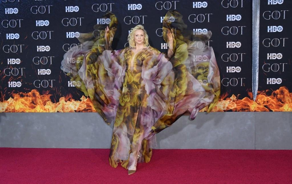 Gwendoline Christie interpreta Brienne de Tarth em "Game Of Thrones"