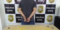Polícia Civil prendeu um homem e apreendeu 972 comprimidos de ecstasy em Canoas