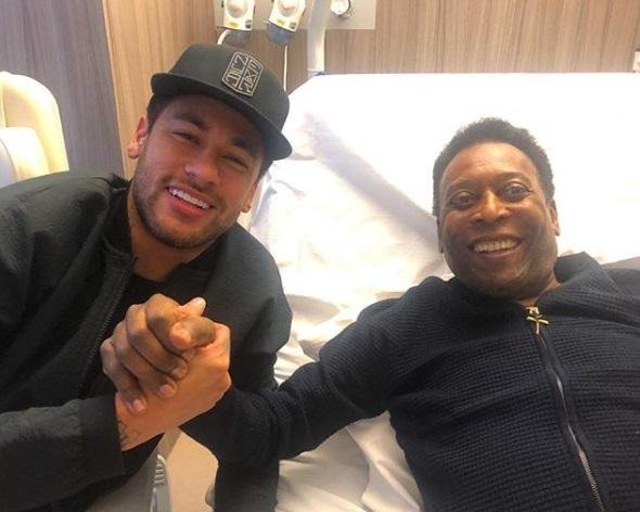 Neymar sempre reverenciou Pel&eacute;
