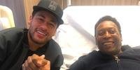 Neymar sempre reverenciou Pelé