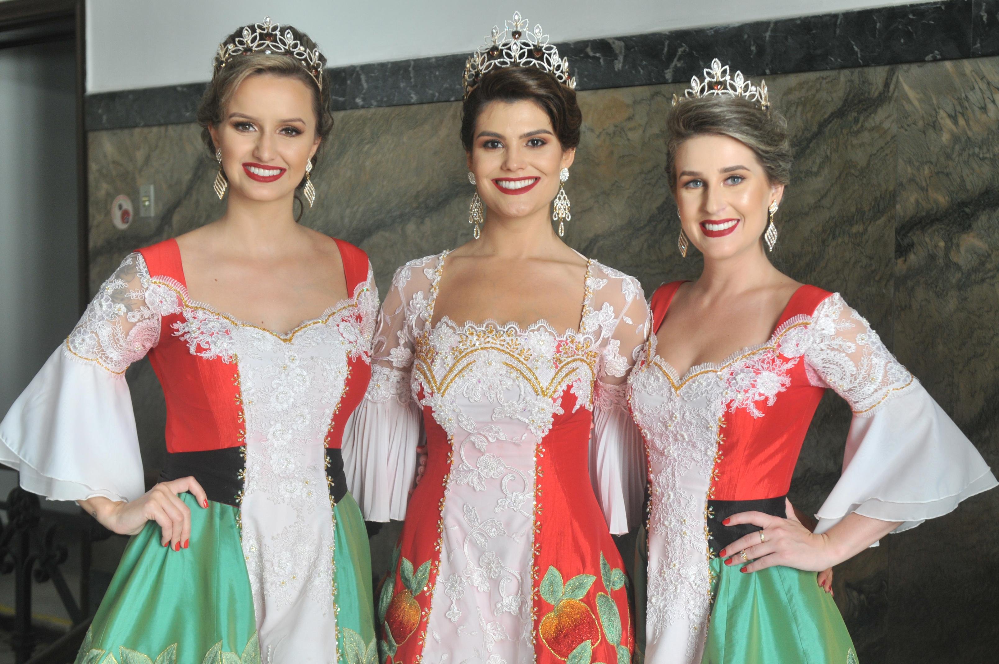 Soberanas divulgaram em Porto Alegre as atra&ccedil;&otilde;es da festa nacional