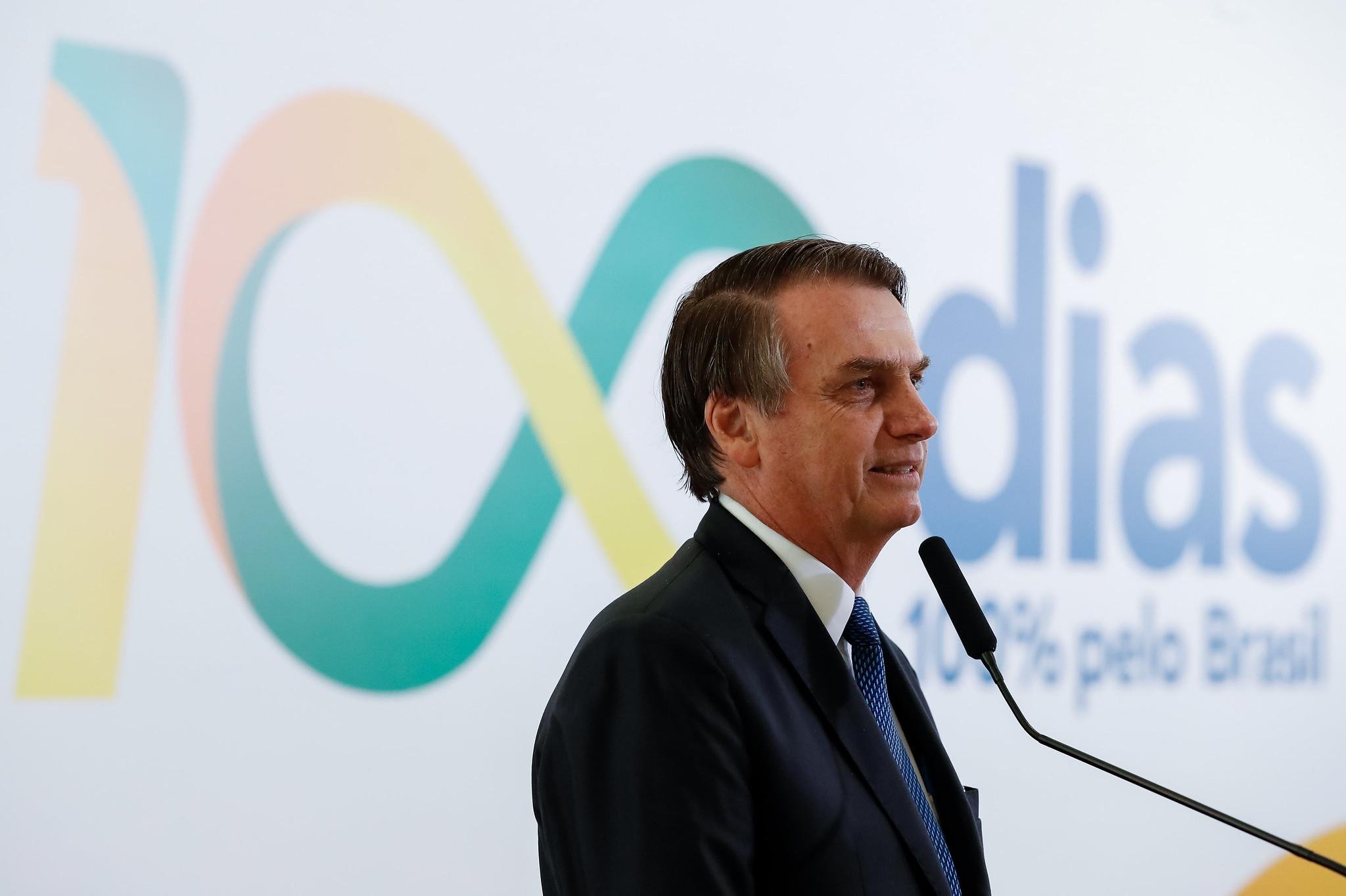 Bolsonaro refor&ccedil;ou que o Pa&iacute;s est&aacute; empenhado nas melhores pr&aacute;ticas governamentais