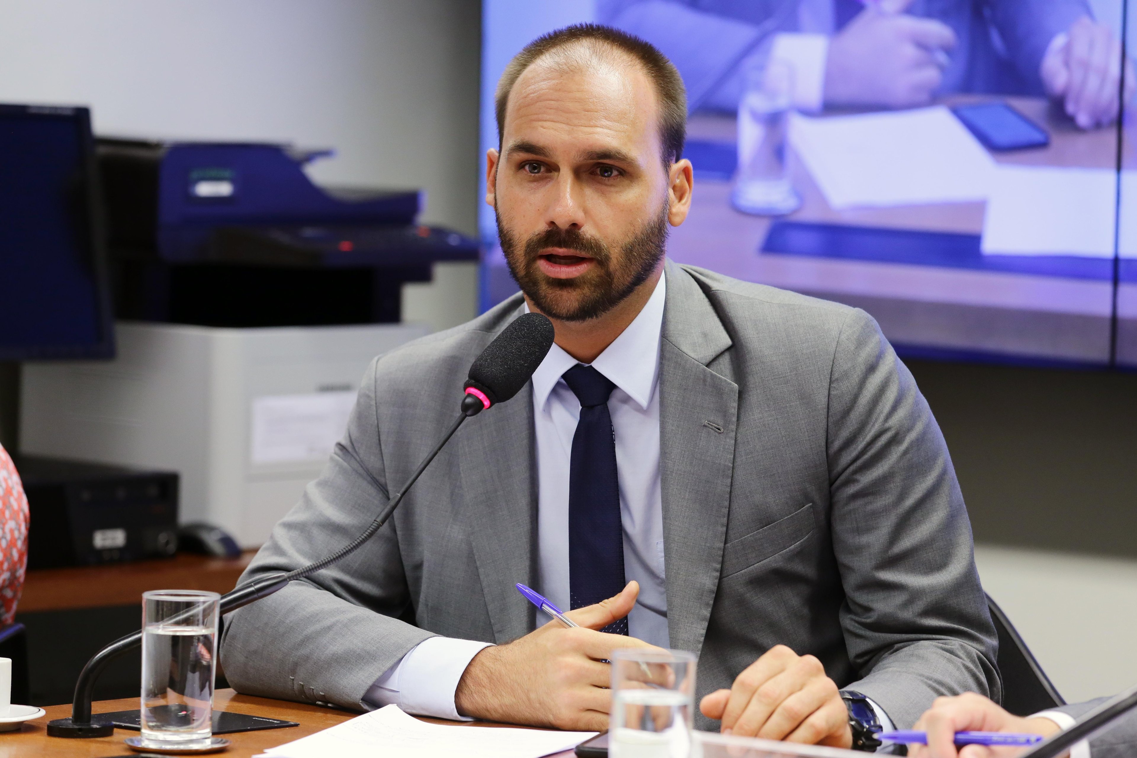 Eduardo Bolsonaro recebe nesta quinta homenagem na Assembleia Legislativa