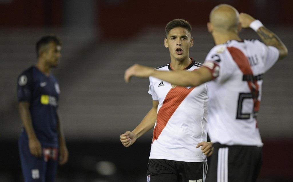 Argentinos dominaram a partida e v&atilde;o decidir segunda vaga com o Palestino