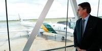 Presidente da República, Jair Bolsonaro, durante cerimônia de Inauguração do Novo Terminal de Passageiros do Aeroporto Internacional de Macapá