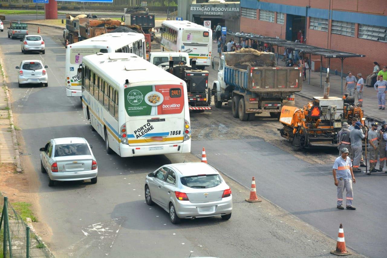 Obras continuar&atilde;o ao longo do s&aacute;bado