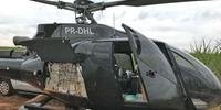 PF mapeou o trajeto do helicóptero e prendeu em flagrante os traficantes quando eles reabasteciam em Presidente Prudente