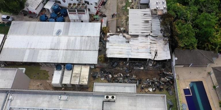 Inc&ecirc;ndio no Ninho do Urubu causou a morte de 10 atletas da equipe de base do clube
