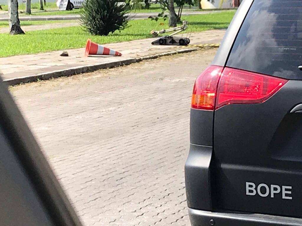 Material fez as aulas de uma escola serem suspensas