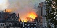 Presidente Emmanuel Macron citou que o incêndio trouxe 'dor para toda uma nação