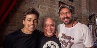 Rogério Rodrigues e os atores Miguel Coelho e Thiago Lacerda passaram pelo Estado para filmagens