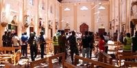 Um dos atentados atingiu uma igreja enquanto pessoas celebravam o Domingo de Páscoa
