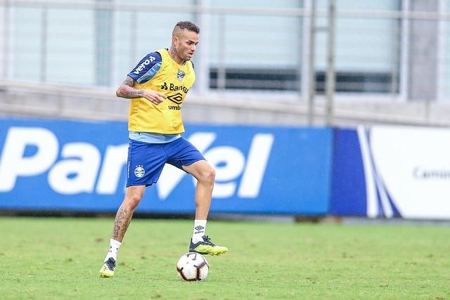 Luan passou per&iacute;odo afastado no Gr&ecirc;mio para recuperar condi&ccedil;&atilde;o f&iacute;sica