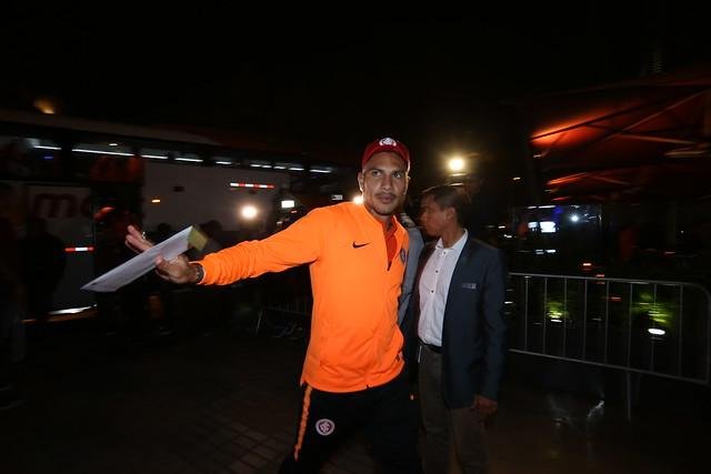 Guerrero tem sido alvo de ass&eacute;dio no Peru antes de partida contra o Alianza Lima