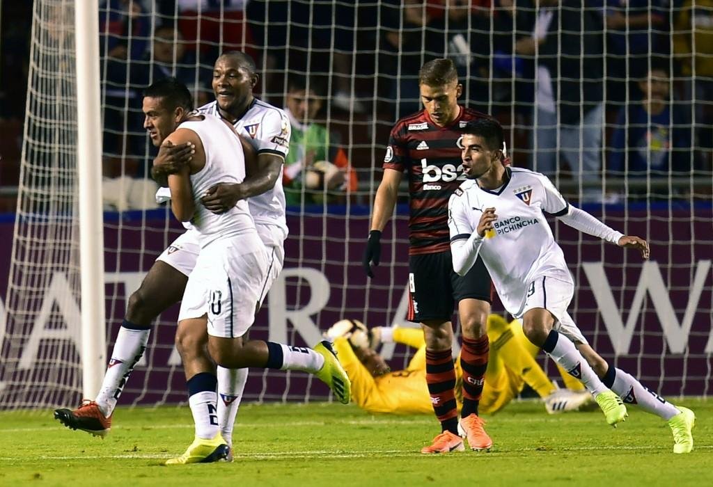LDU derrotou o Flamengo de virada nesta quarta-feira