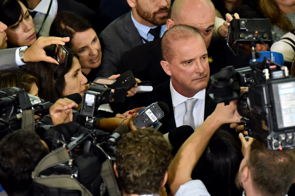 Onyx almo&ccedil;ou com Guedes para discutir sobre a tramita&ccedil;&atilde;o da reforma da Previd&ecirc;ncia