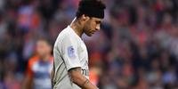 Neymar teve atuação apagada em derrota do PSG