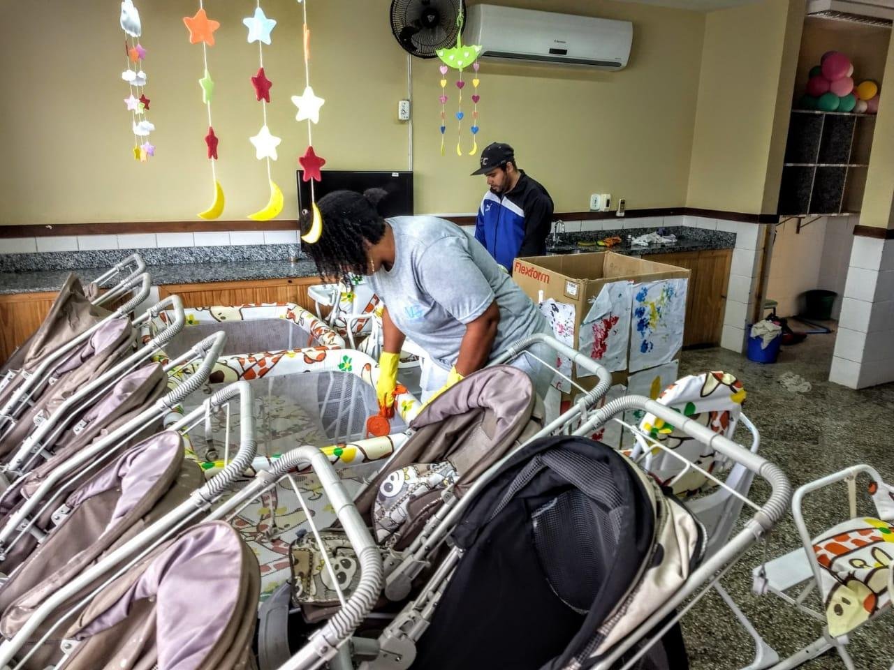 As institui&ccedil;&otilde;es de ensino receberam limpeza