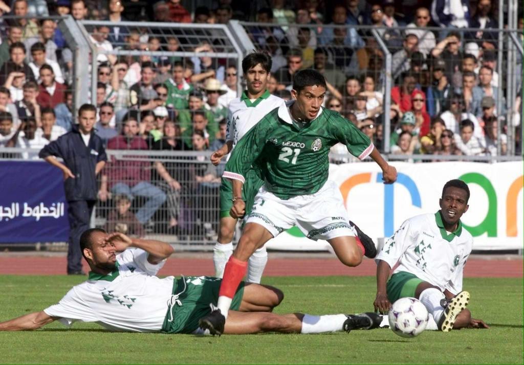 Arellano disputou tr&ecirc;s Copas do Mundo, em 1998, 2002 e 2006