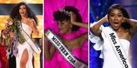 Três mulheres negras assumem principais títulos de concursos de beleza nos Estados Unidos