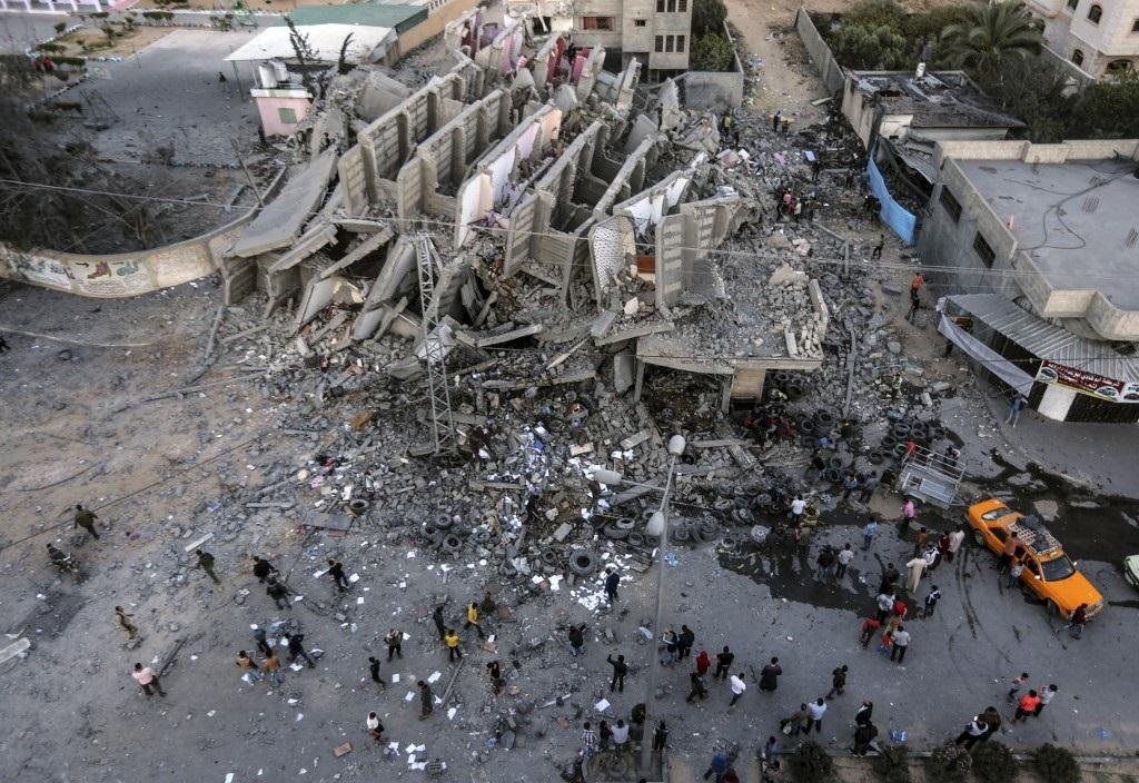 Governo israelense afirmou ter atingido bases do Hamas